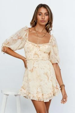 Hello Molly My Seventh Heaven Dress Yellow Day Dresses