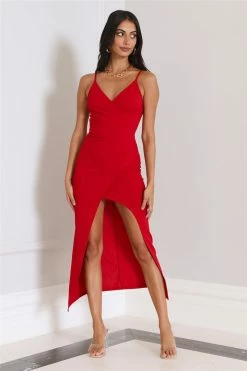 Hello Molly Szn Style Maxi Dress Red