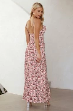 Hello Molly Breezy Fit Maxi Dress Red Maxi Dresses
