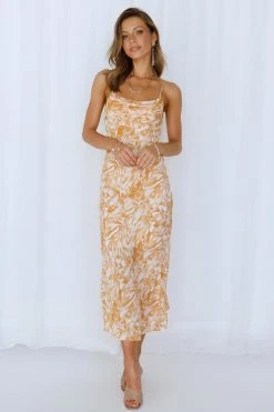 Best Sale ๐ฅ Hello Molly Get Your Groove On Midi ๐ Dress Orange ๐งจ 9 Hello Molly Get Your Groove On Midi Dress Orange