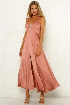 Hello Molly Hard To Deny Maxi Dress Rose Day Dresses