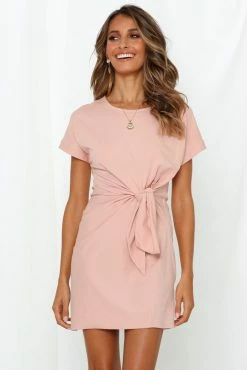 Hello Molly To Get Over You Dress Blush