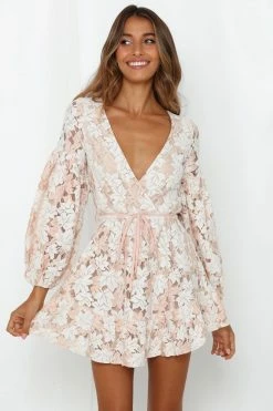 Hello Molly Day Dresses Hit The Mark Dress Pink