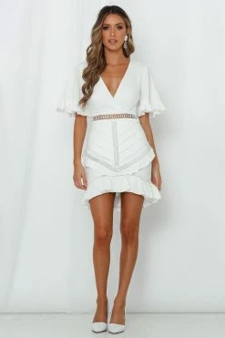 Hello Molly Lace Dresses Dance On Dress White