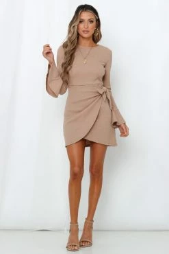 Hello Molly You For Me Dress Beige Day Dresses
