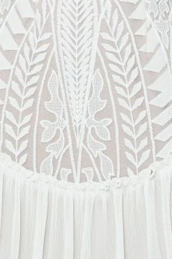 Hello Molly Spend All Your Time Waiting Dress White