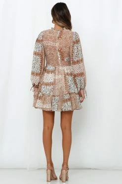 Hello Molly Day Dresses Maribelle Dress Tan