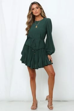 Hello Molly Once In A Blue Moon Dress Green