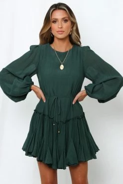 Hello Molly Once In A Blue Moon Dress Green