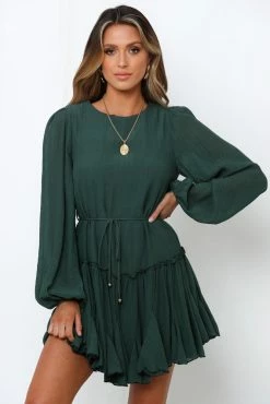 Hello Molly Once In A Blue Moon Dress Green