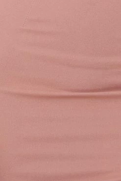 HELLO MOLLY Taking It Back Dress Blush