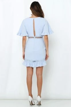 Hello Molly Dance On Dress Steel Blue