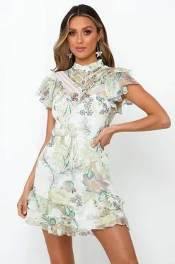 Hello Molly Skies Are Red Dress Green