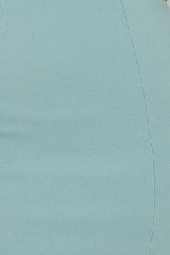 HELLO MOLLY Taking It Back Dress Sage Backless Dresses