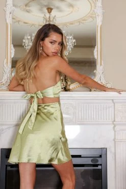 Buy โ๏ธ Hello Molly Backless ๐ Dresses In Entirety ๐ Dress Green ๐ 11 Hello Molly Backless Dresses In Entirety Dress Green