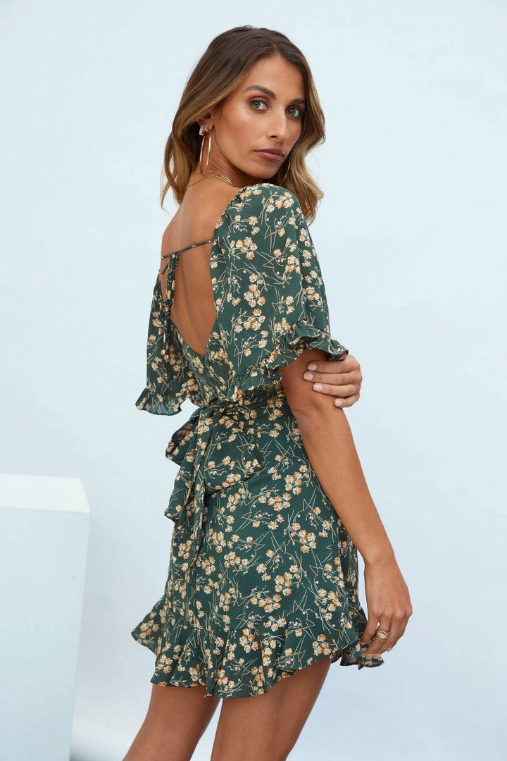 Wholesale ๐ฏ Hello Molly Wild Plans ๐ Dress Green ๐ 6 Hello Molly Wild Plans Dress Green