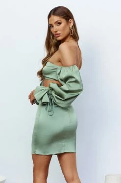 Best deal β€οΈ Hello Molly A Different Vibe π Dress Sage Long Sleeve π Dresses π 9 Hello Molly A Different Vibe Dress Sage Long Sleeve Dresses