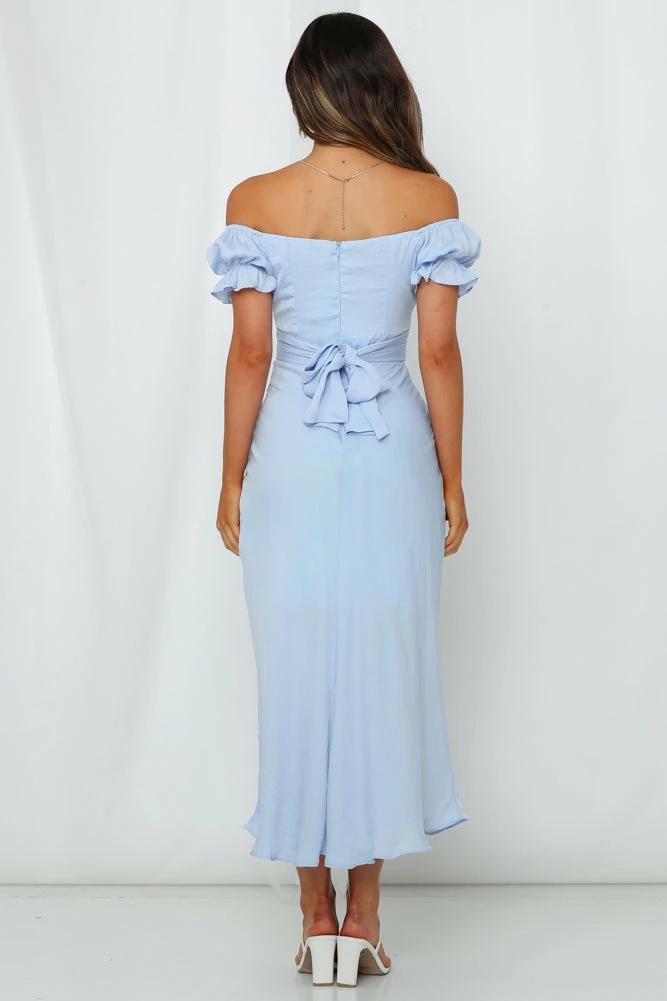 Wholesale ๐ Hello Molly Sky Child Maxi ๐ Dress Steel Blue Day ๐ Dresses ๐ 5 Hello Molly Sky Child Maxi Dress Steel Blue Day Dresses