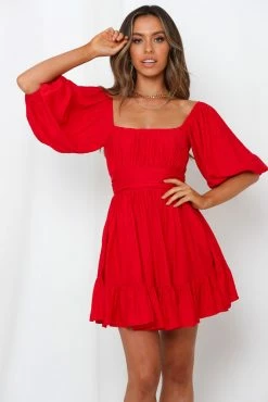 Hello Molly This Is Espionage Dress Red