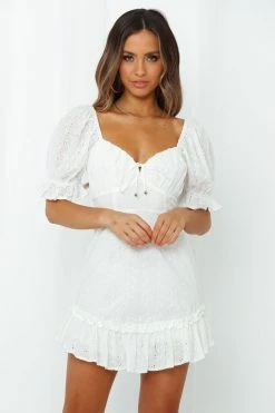 Hello Molly Absolutely Baby Dress White