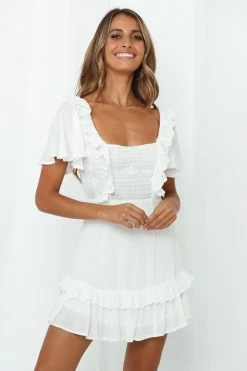 Hello Molly Day Dresses Something Borrowed Dress White