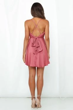 Hello Molly I Read You Dress Rose