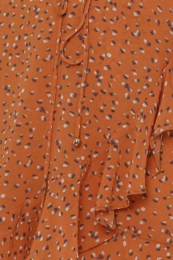 Hello Molly Day Dresses Dream Long Enough Dress Orange