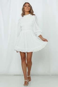 Hello Molly Peru To Cebu Dress White