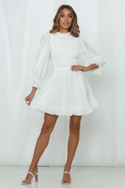 Hello Molly Peru To Cebu Dress White