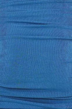 Hello Molly Unforgettable Moment Dress Blue Bodycon Dresses