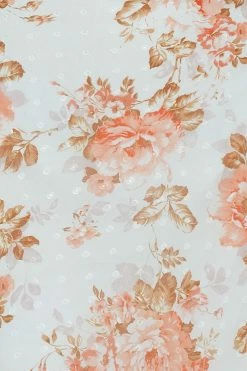 Hello Molly Backless Dresses Drinks On Me Midi Dress Orange Floral