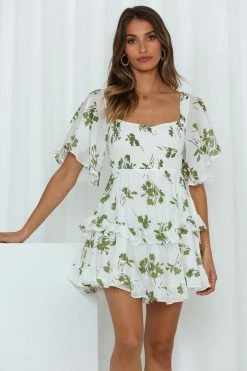 Hello Molly Only Look At Me Dress Olive