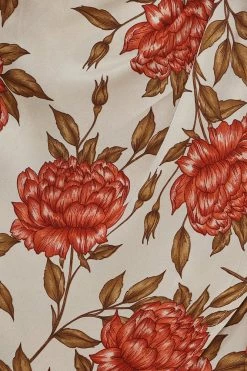 Hello Molly Day Dresses Bow Down Dress Brown