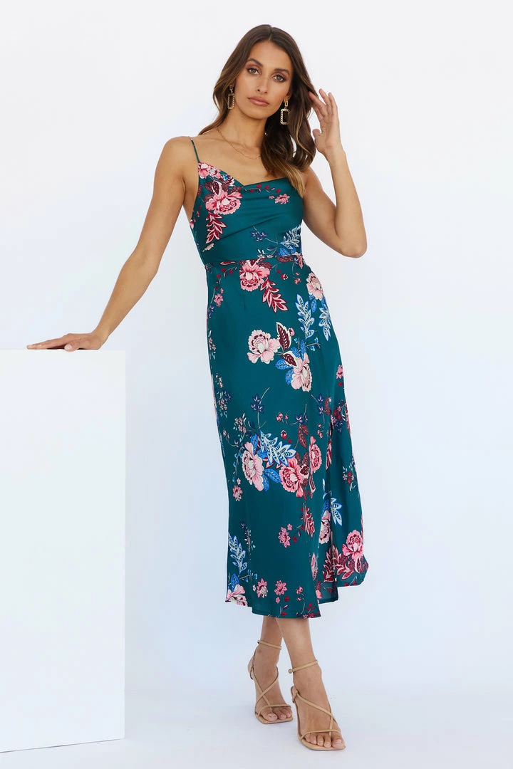 Best Pirce ๐ Hello Molly Atlas Maxi ๐ Dress Green Floral ๐ Dresses ๐ 6 Hello Molly Atlas Maxi Dress Green Floral Dresses