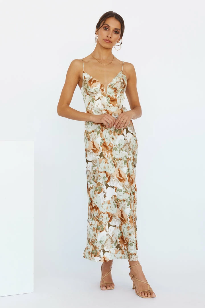 Best reviews of ๐ Hello Molly Floral ๐ Dresses Heart You Midi ๐ Dress Sage ๐ 1 Hello Molly Floral Dresses Heart You Midi Dress Sage