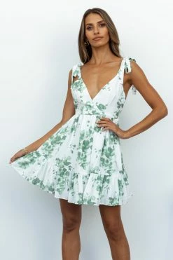 Hello Molly Stuck Slaying Dress Olive