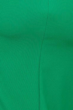 Hello Molly Backless Dresses Sing Song Midi Dress Green