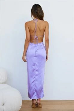 Hello Molly In Control Maxi Dress Lilac