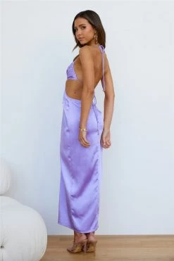 Hello Molly In Control Maxi Dress Lilac