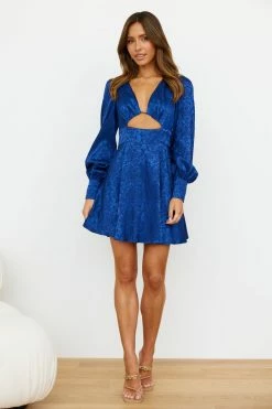 Seven Wonders The Label SEVEN WONDERS Rosalia Mini Dress Navy Day Dresses