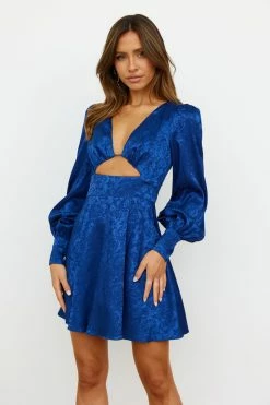 Seven Wonders The Label SEVEN WONDERS Rosalia Mini Dress Navy Day Dresses