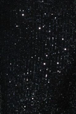 Hello Molly So Outta My Mind Maxi Dress Black Sequin Bodycon Dresses