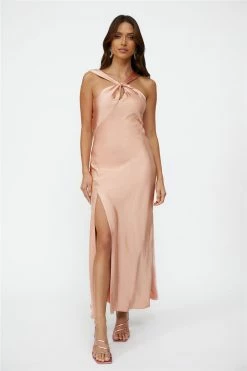 Hello Molly Iconic Love Maxi Dress Pink Formal Dresses