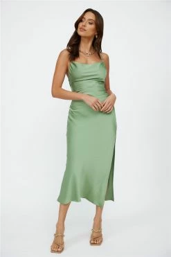 Hello Molly Streets Of Paris Maxi Dress Green