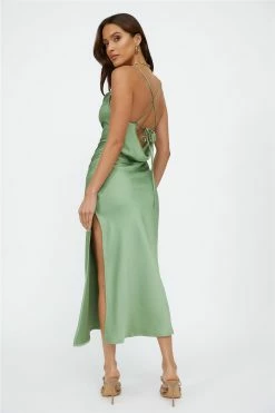 Hello Molly Streets Of Paris Maxi Dress Green