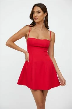 Hello Molly Better Nights Dress Red