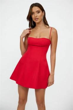 Hello Molly Better Nights Dress Red