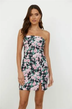 Hello Molly Stay Tonight Dress Floral Bodycon Dresses