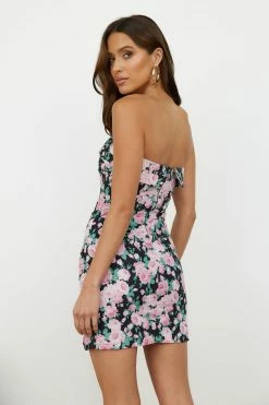 Hello Molly Stay Tonight Dress Floral Bodycon Dresses