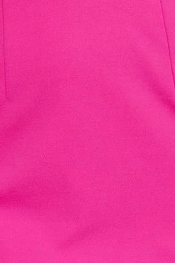 Hello Molly Backless Dresses Take The Reigns Dress Pink